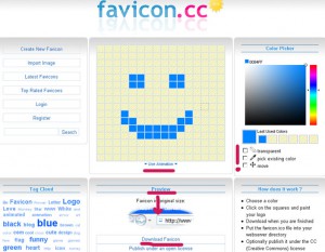 Как создать фавикон для блога на blogspot