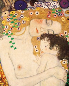 Gustav Klimt Mother and Child