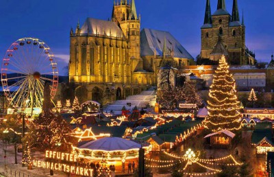 Рождественская ярмарка в Эрфурте
